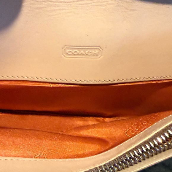 Coach Legacy Signature Wallet (Tan Canvas and Leather) - Picture 10 of 13